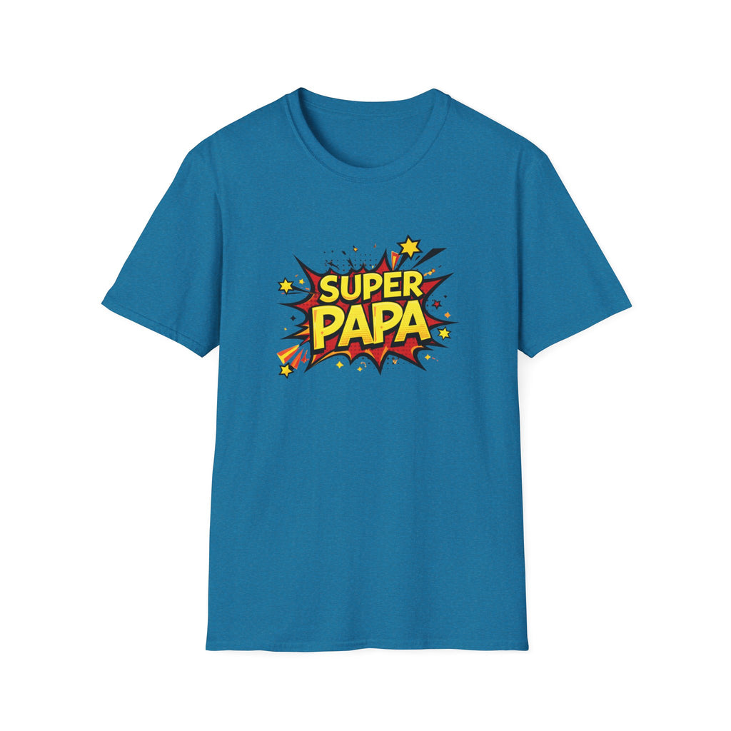 Super Papa Comic Graphic T-Shirt — Father’s Day Gift Tee