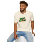 Super Grandpa Ireland Flag/Irish themed T-Shirt — Retro Comic Father's Day Gift