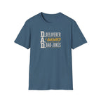 Dad T‑Shirt — D.A.D. "Deliverer of Awkward Dad‑Jokes" Funny Fathers Day Tee