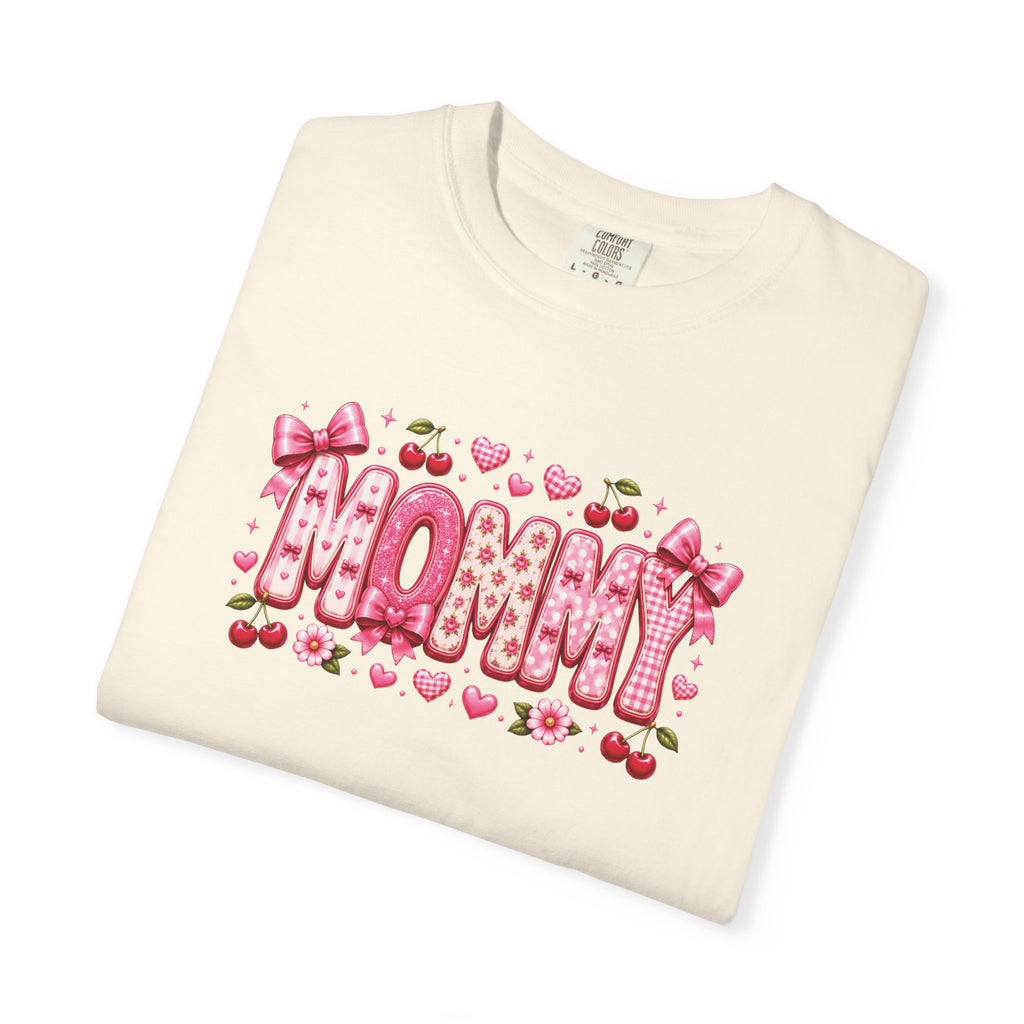 MOMMY Floral Heart T-Shirt