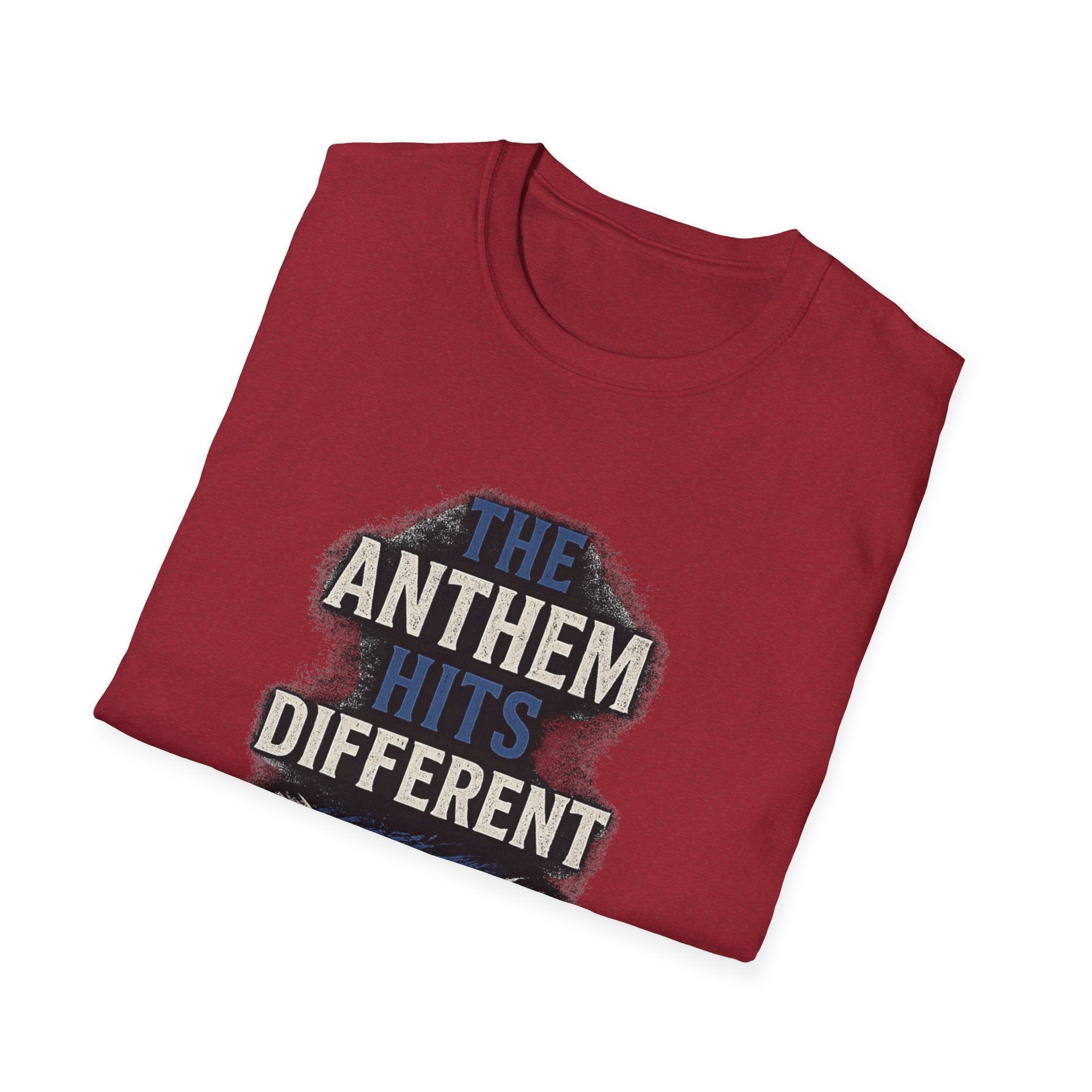 The Anthem Hits Different Tee