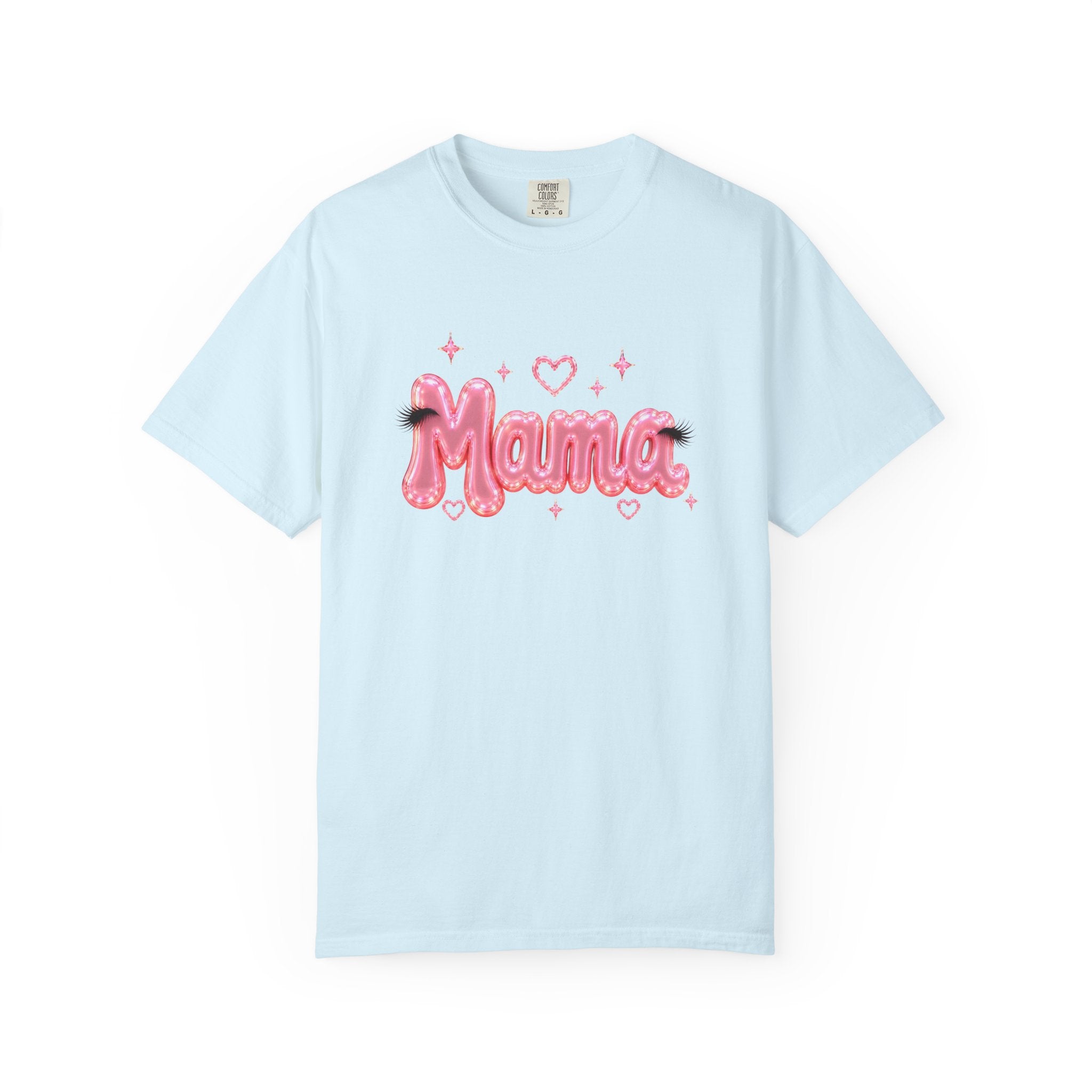 MAMA Pink Balloon Eyelashes T-Shirt
