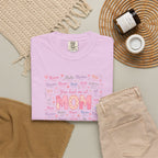 Mom Hearts Graphic T-Shirt — Cute Pink 'You had me at MOM' Mother's Day Tee