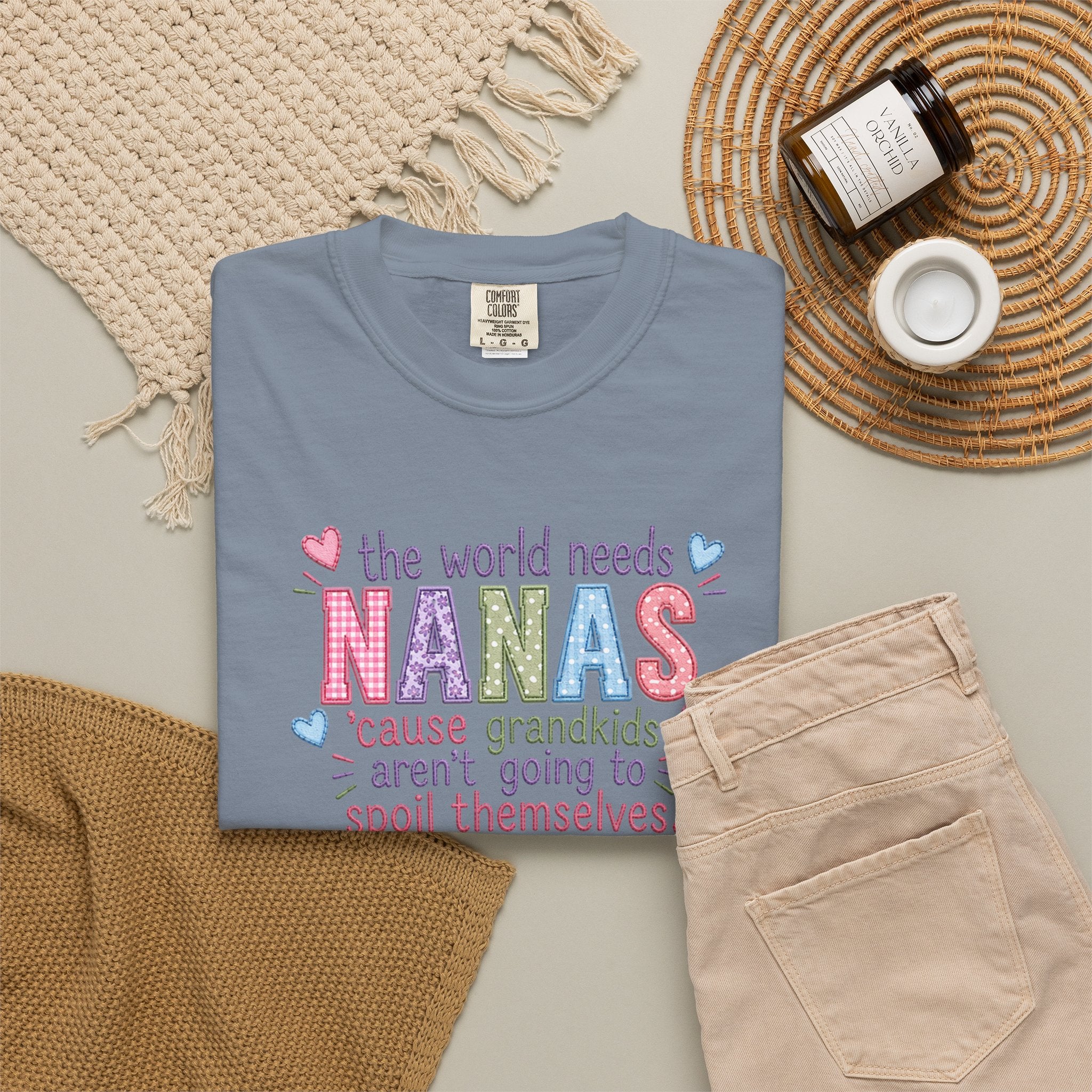 Nanas T-Shirt — "The World Needs Nanas" Cute Grandkids Gift Tee