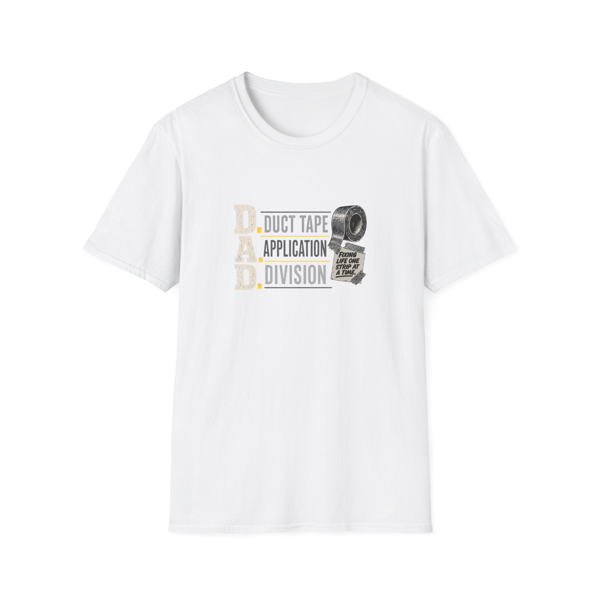 D.A.D. Duct Tape Application Division T-Shirt — Funny DIY Repair Tee
