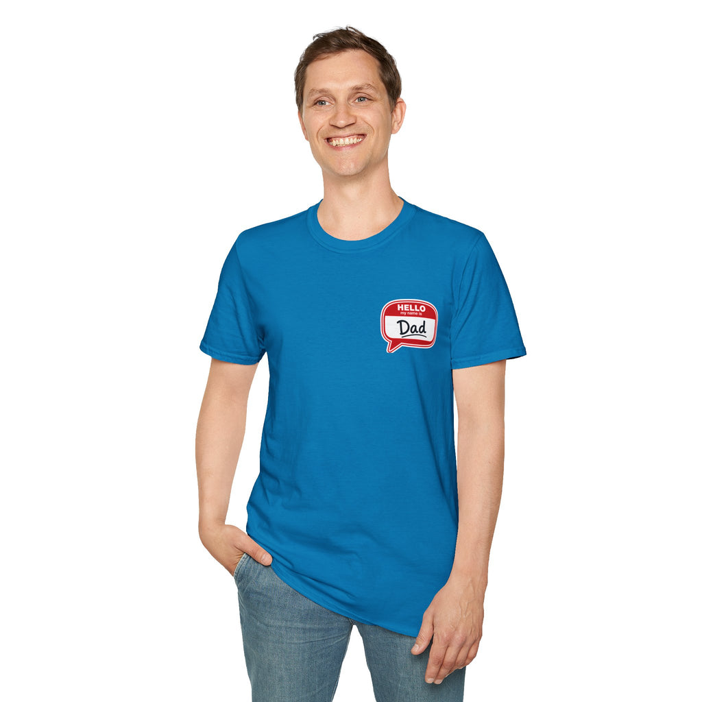 Hello Dad Speech Bubble T-Shirt — Father's Day Gift Tee