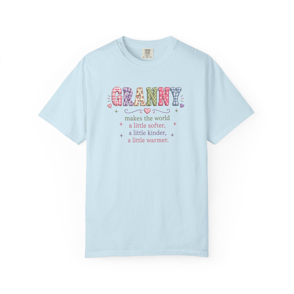 Granny Floral Graphic T-Shirt — "Granny makes the world a little softer, a little kinder, a little warmer"