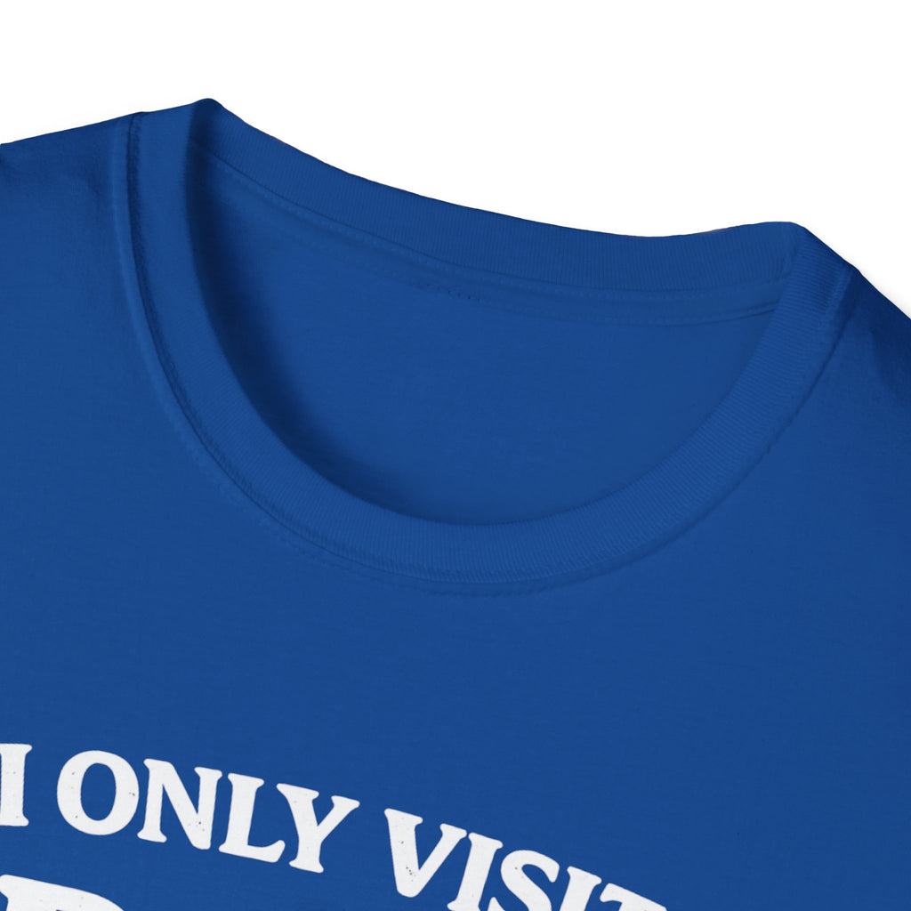 Papa T-Shirt — "I Only Visit Papa for the Biscuits" Funny Grandpa Gift