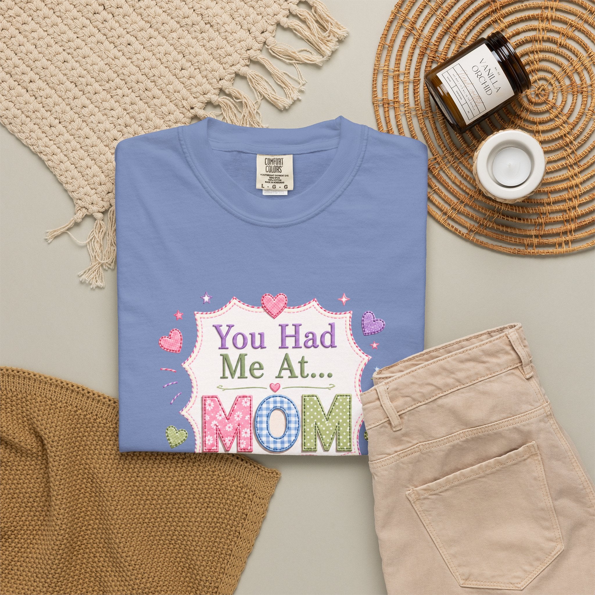 You Had Me at... MOM T-Shirt – Cute Pastel Mother's Day Tee