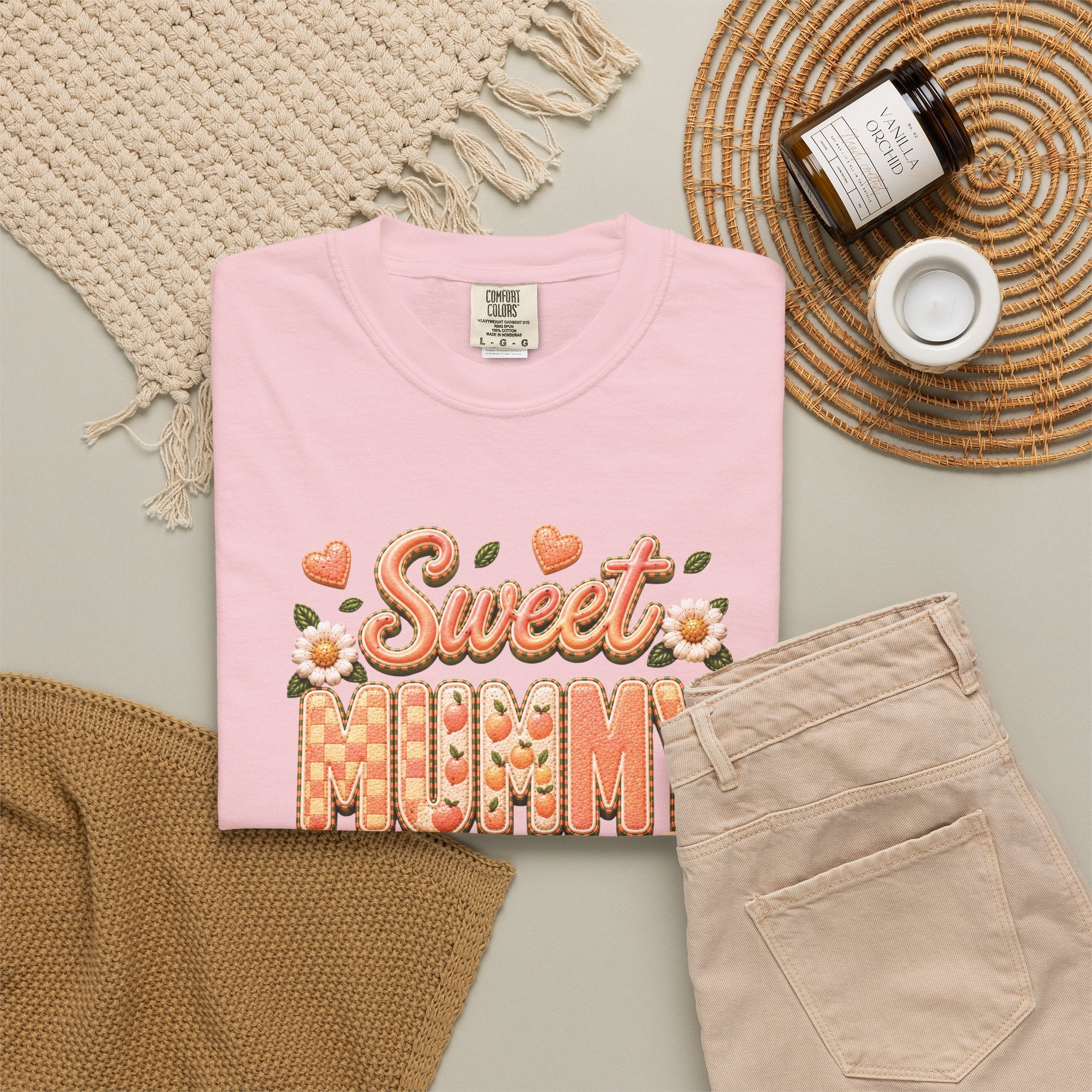 Sweet MUMMY Peach Tee