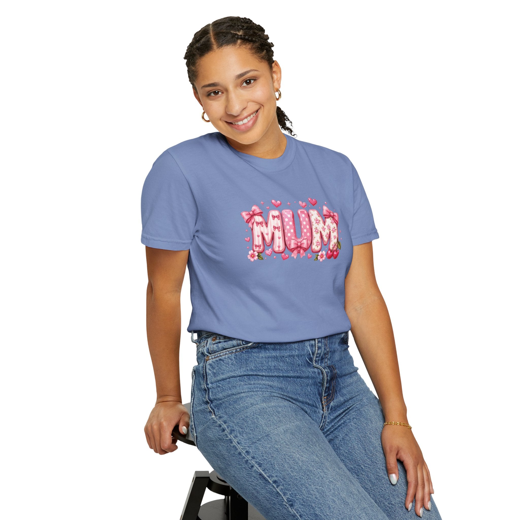 MUM Floral Heart T-Shirt