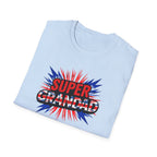 Super Grandad Union Jack/England themed Comic-Style T-Shirt