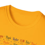 Papa Word Cloud T-Shirt — 'You had me at PAPA' Father's Day Gift