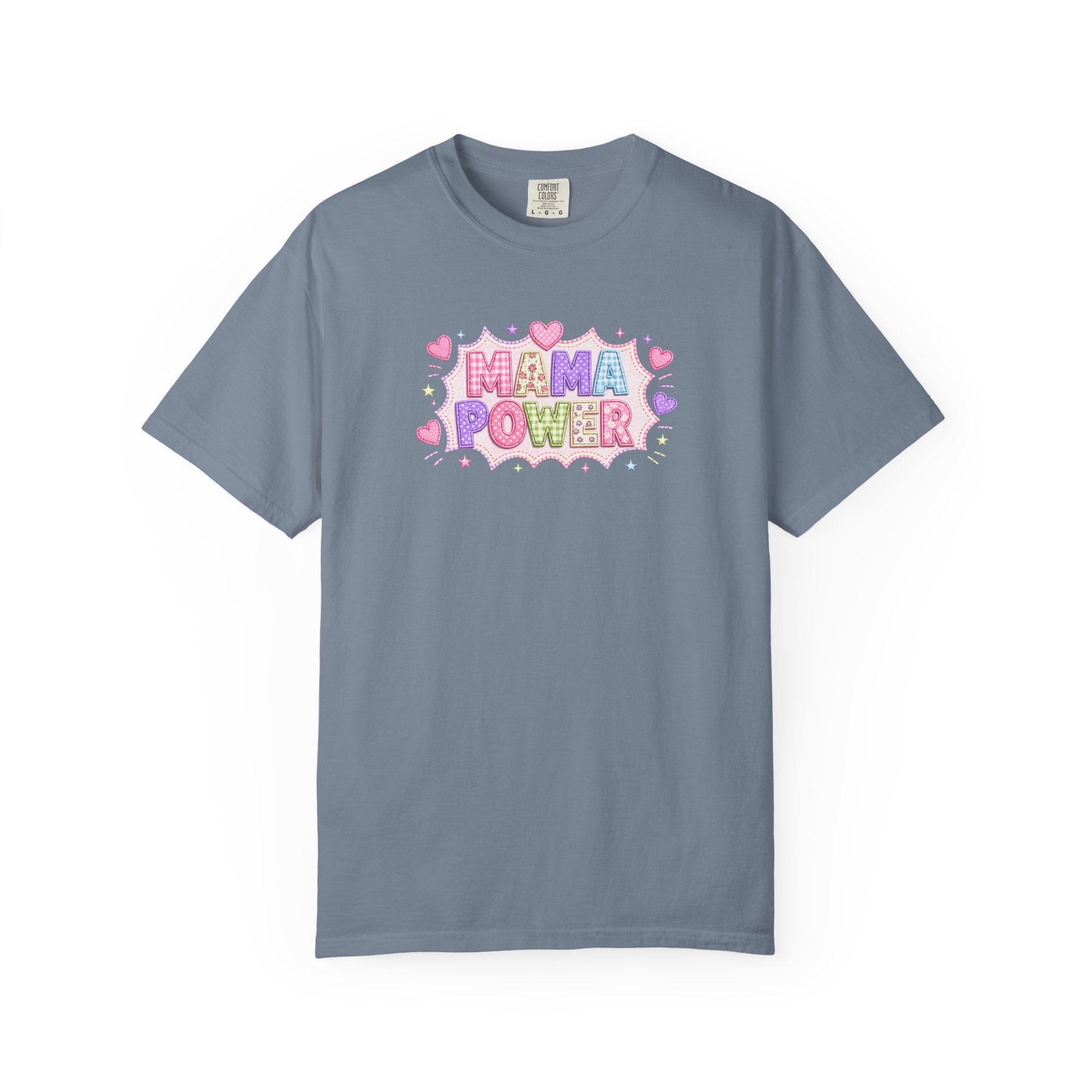 Mama Power T-Shirt — Cute Pastel Mom Pride Graphic Tee