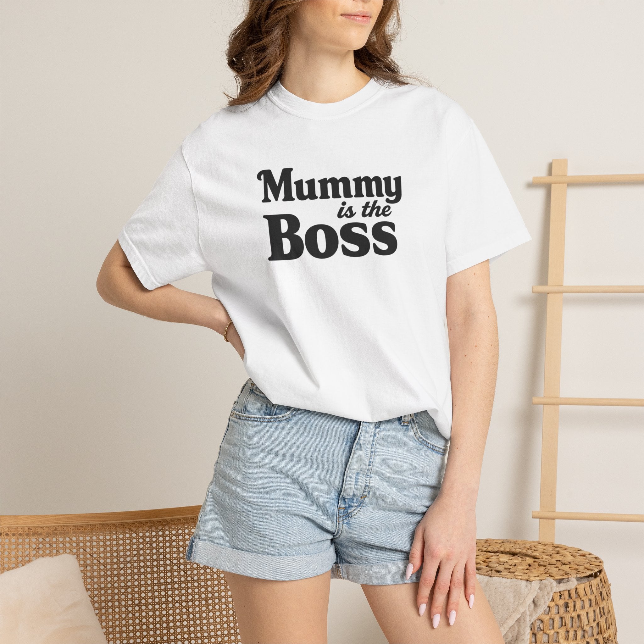 Mummy Is the Boss T-Shirt