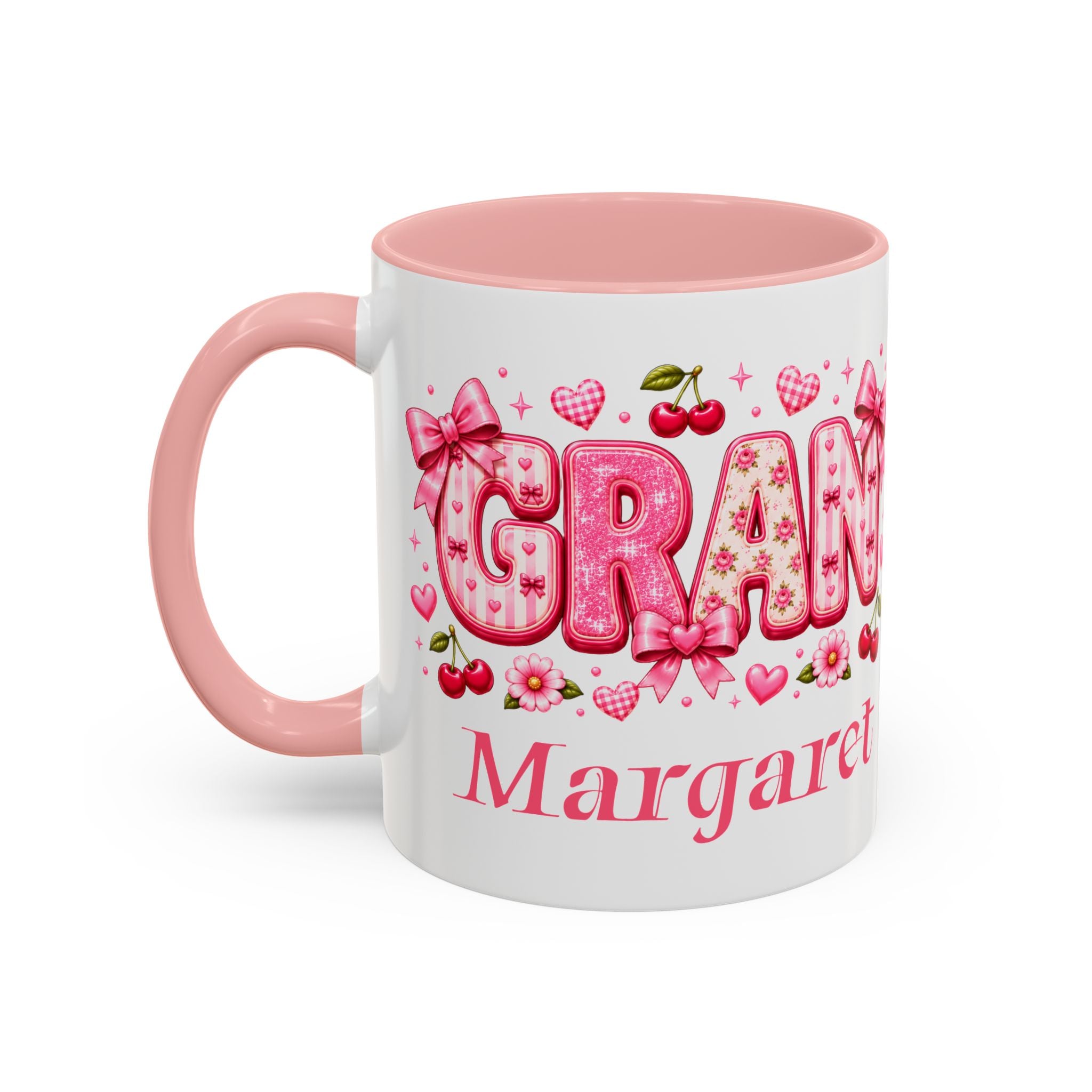"GRAN" Floral Blossom Mug — Personalise
