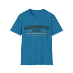 Grandpa's Crew T-Shirt — "Small Humans, Big Love" Grandpa Gift