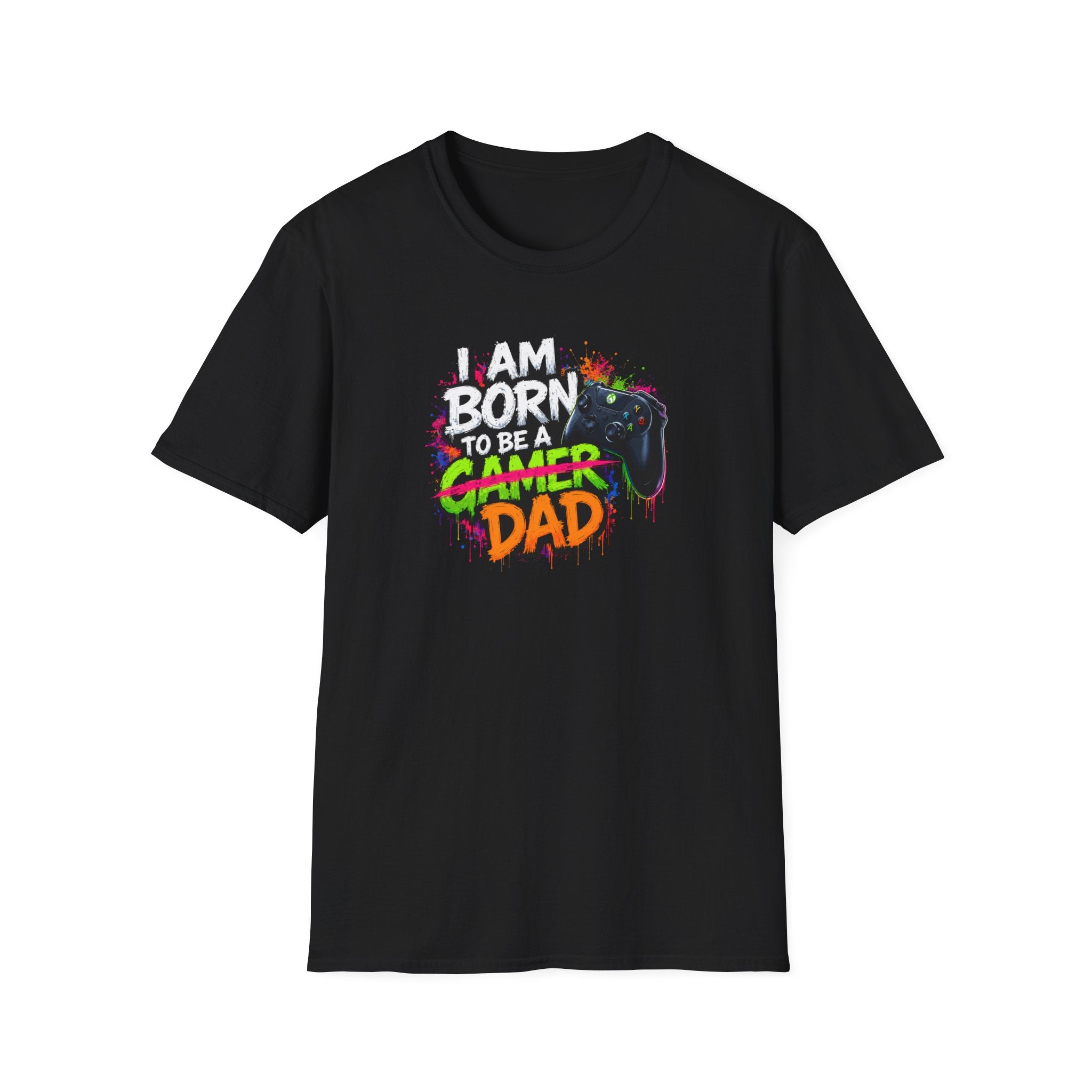 "I Am Born To Be A Gamer Dad" T‑Shirt