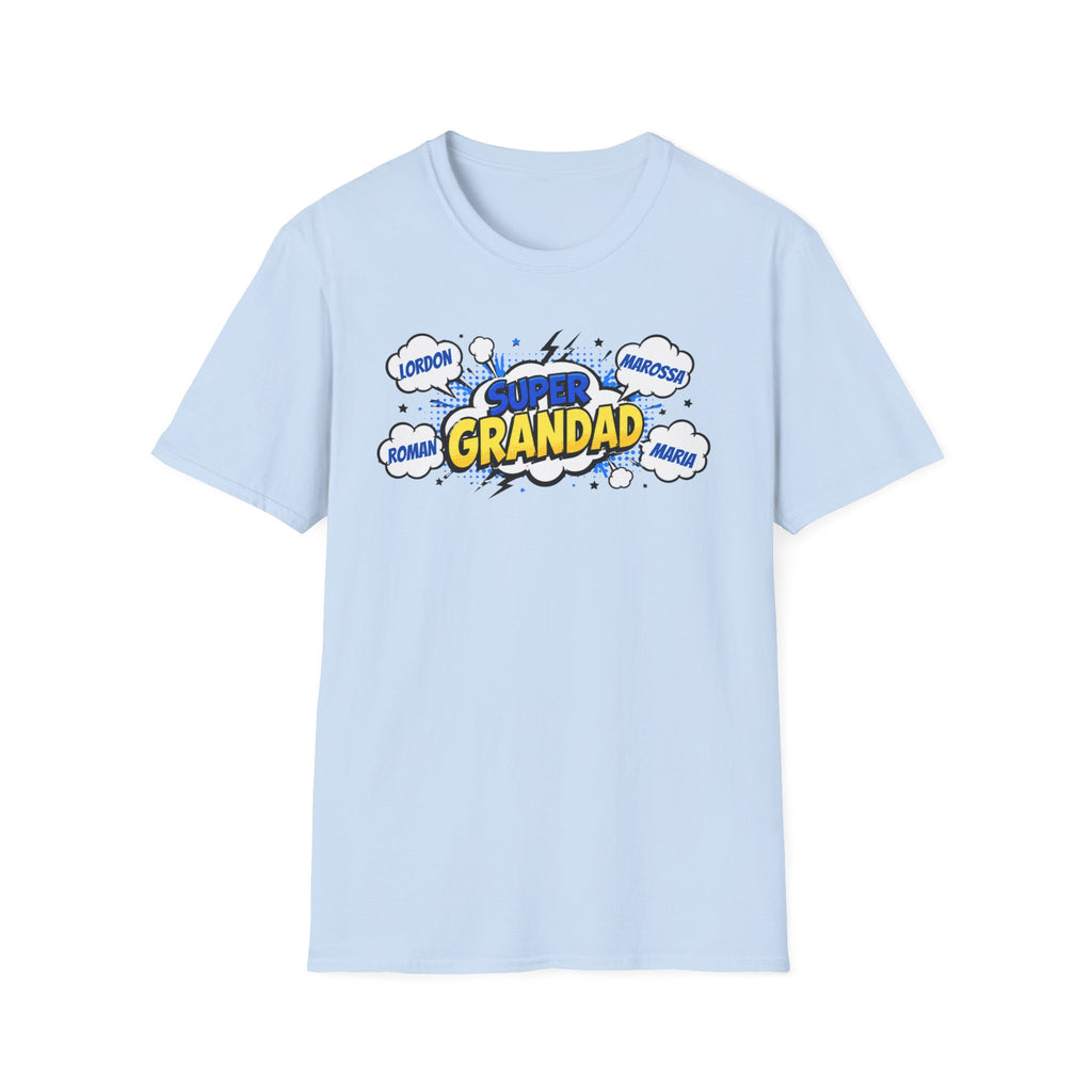 Super Grandad Comic-Style T-Shirt
