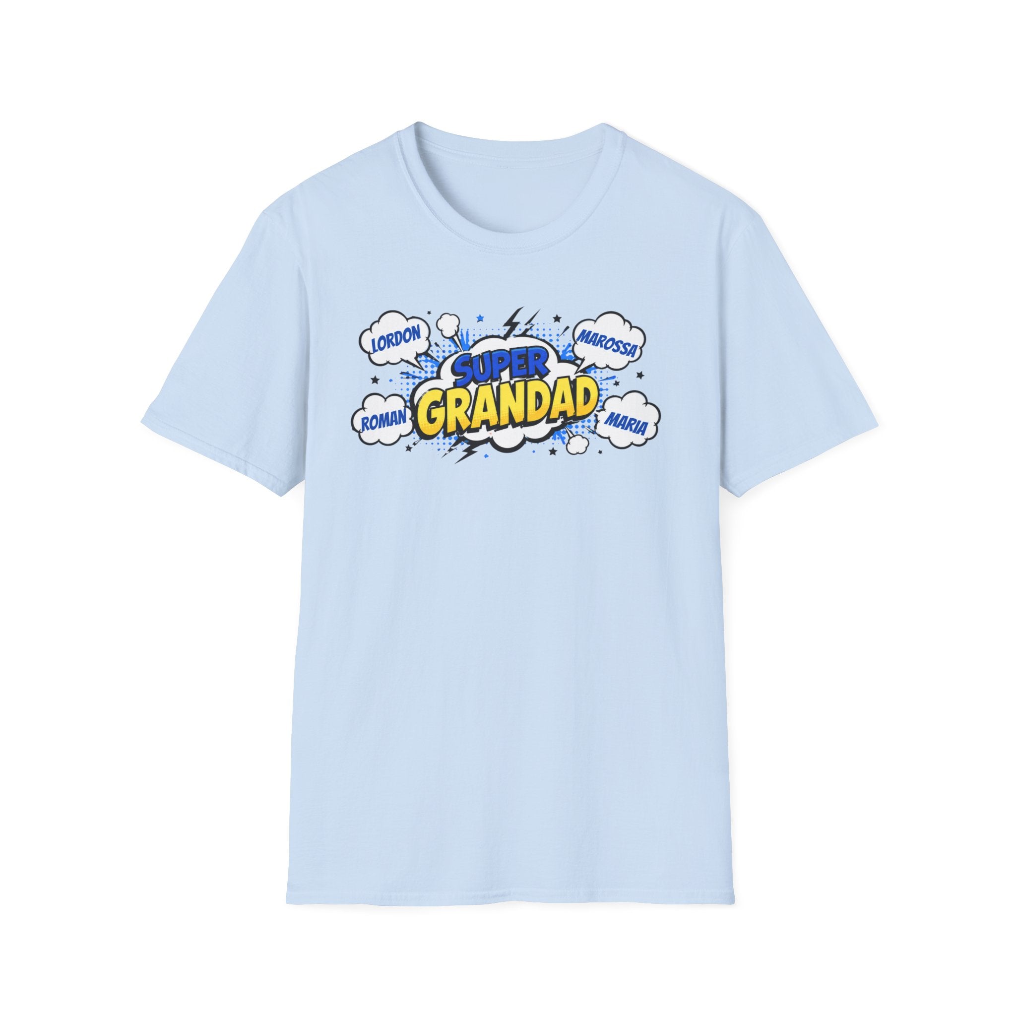 Super Grandad Comic-Style T-Shirt
