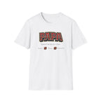 Papa Plaid T-Shirt – "Papa Loves his Little Clan" Grandfather Gift for Father's Day