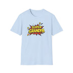 Super Grandpa T-Shirt – Comic Book Retro Graphic Tee for Grandfathers