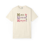 Mom Acronym T-Shirt — "M.U.M. Mess, Utter Chaos, Mini-Hugs" Cute Mom Graphic Tee