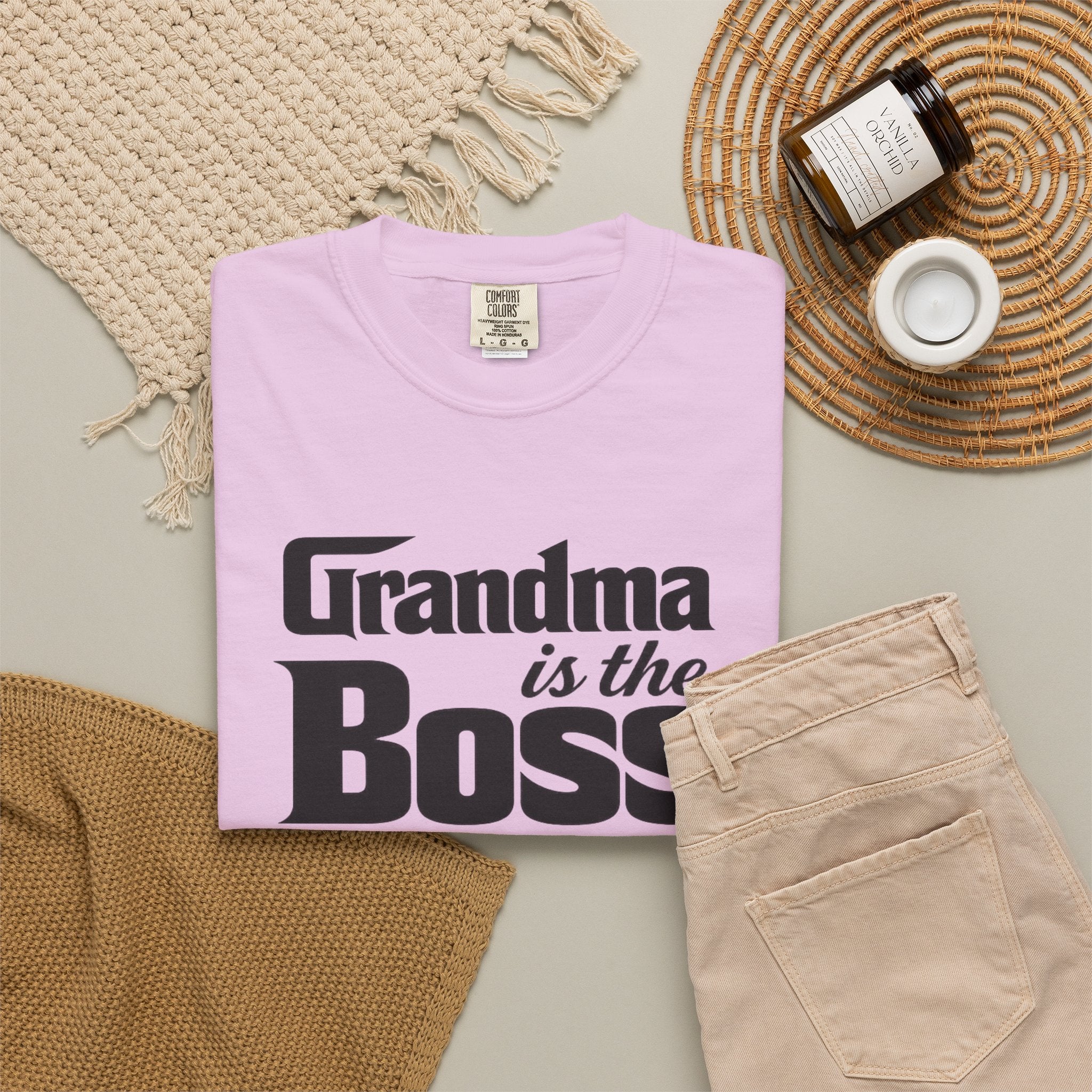 Grandma Is The Boss T-Shirt