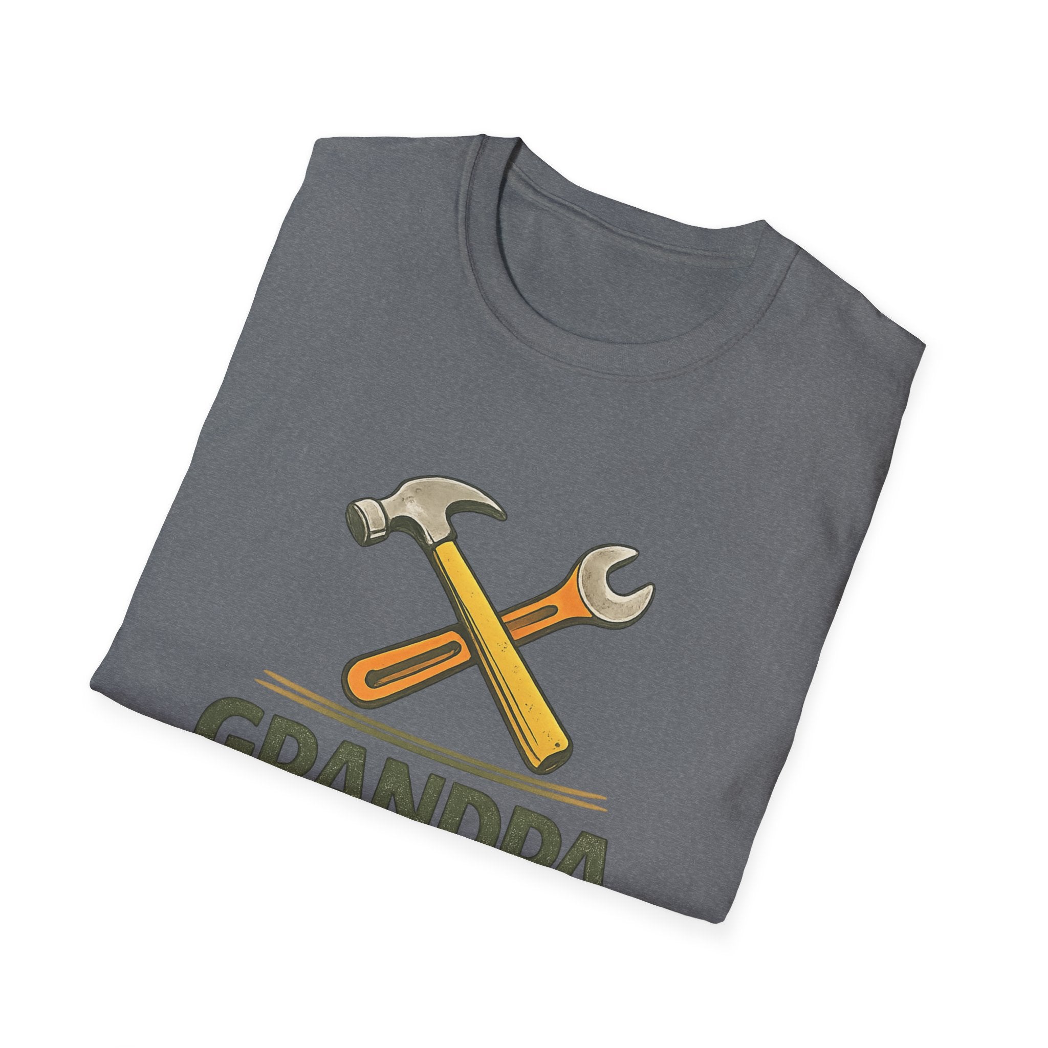 Grandpa Can Fix It T-Shirt — Handyman Tools Retro Tee for Fathers, Grandfathers & DIY Lovers
