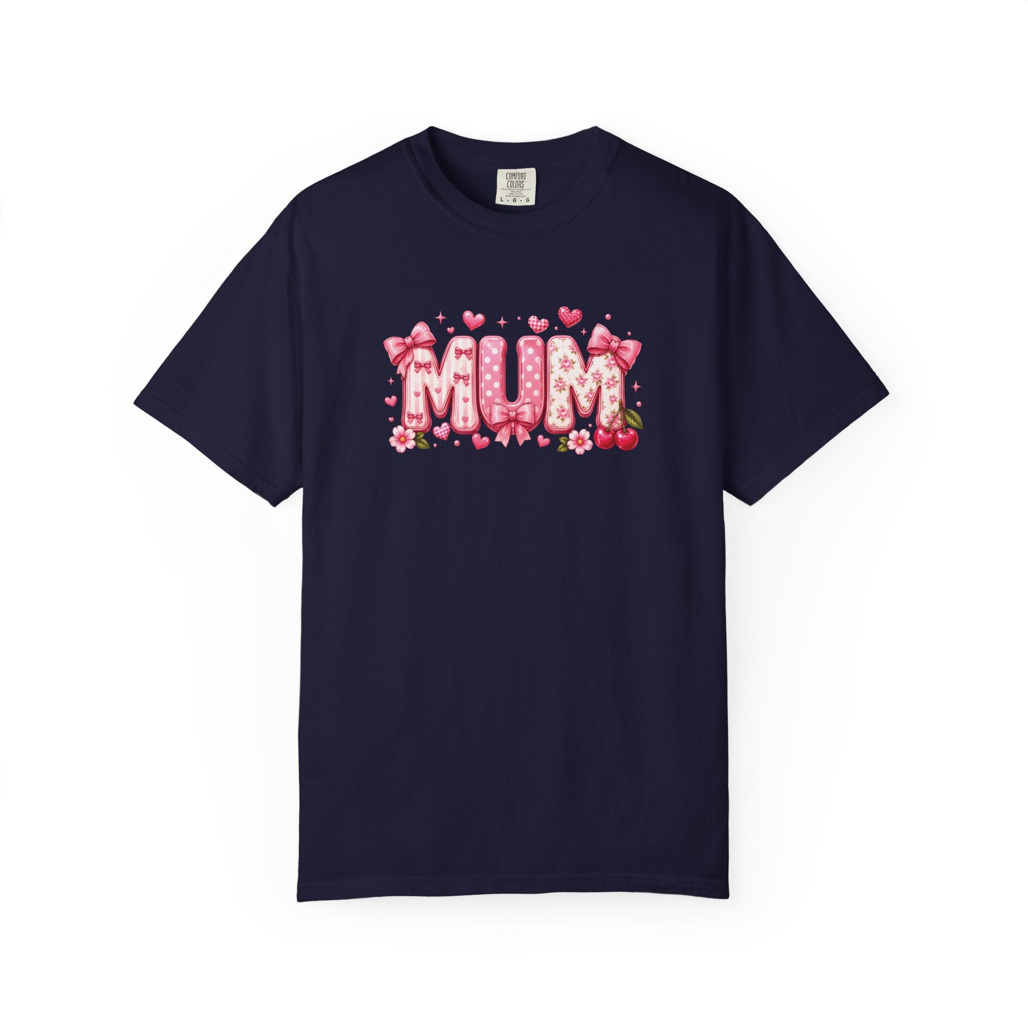 MUM Floral Heart T-Shirt