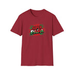 Super Papa Welsh Flag/ Wales themed Graphic T-Shirt — Father’s Day Comic-Style Dad Shirt