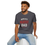 Funny "World's Okayest Dad" T-Shirt – Humorous Father's Day Gift