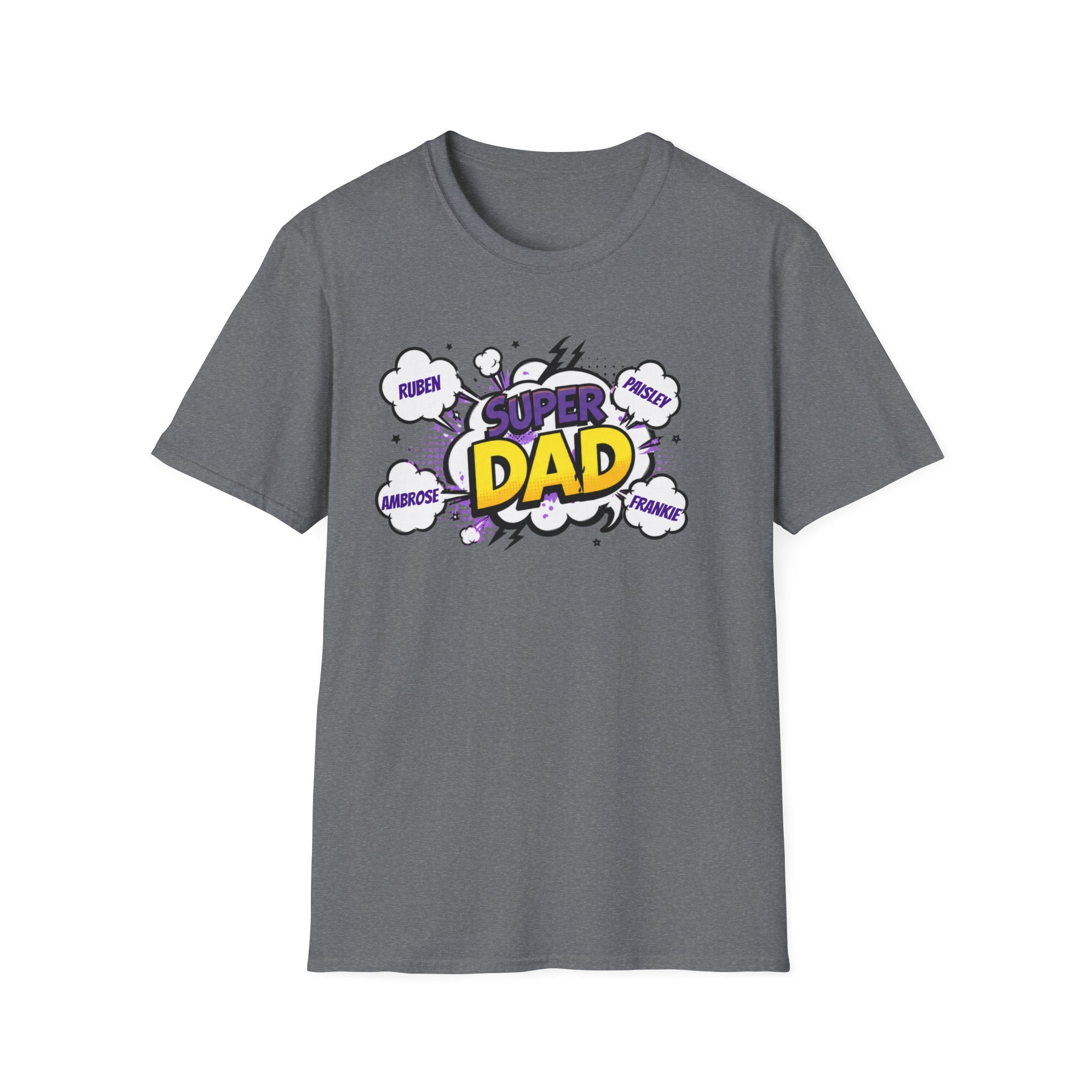 Super Dad Comic T-Shirt — Father's Day Gift Tee