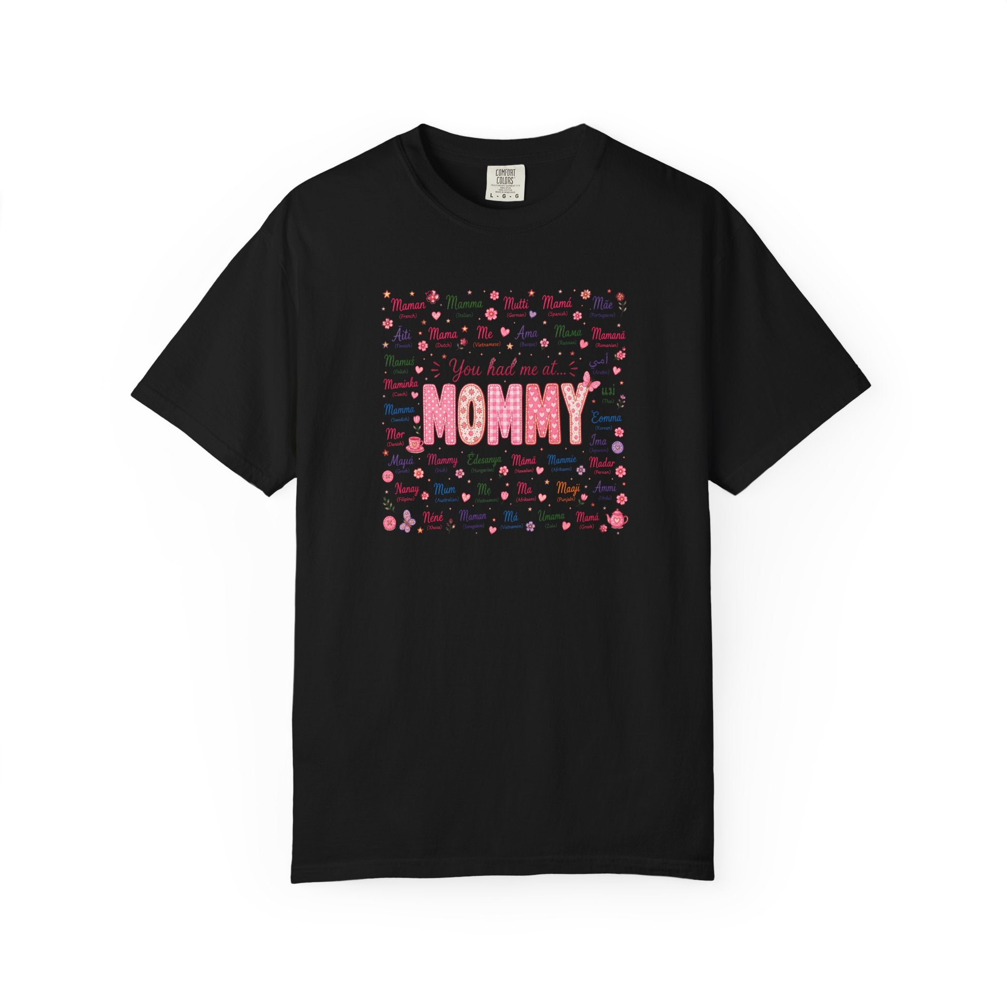 "You Had Me at Mommy" T-Shirt — Cute Mom Baby Shower Graphic Tee