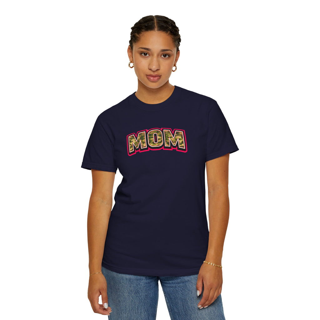 MOM Camo Patch Graphic T-Shirt