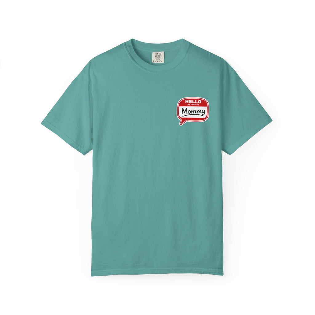 Hello Mommy T-Shirt — Cute Speech Bubble Mom Tee