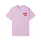 Hello Mama Pocket T‑Shirt — Cute 'Hello Mama' Name Tag Graphic Tee for New and Expecting Moms