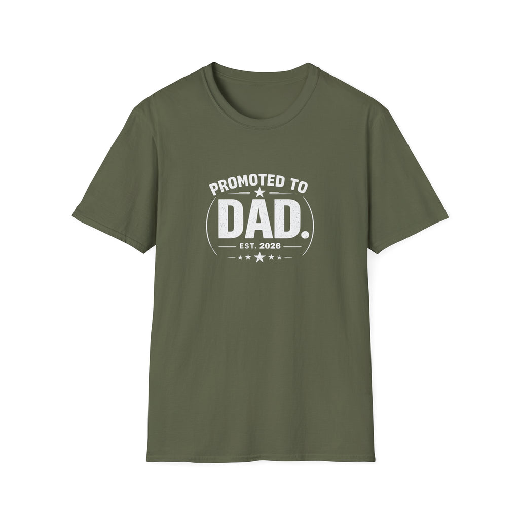 Promoted to Dad Est. 2026 T-Shirt