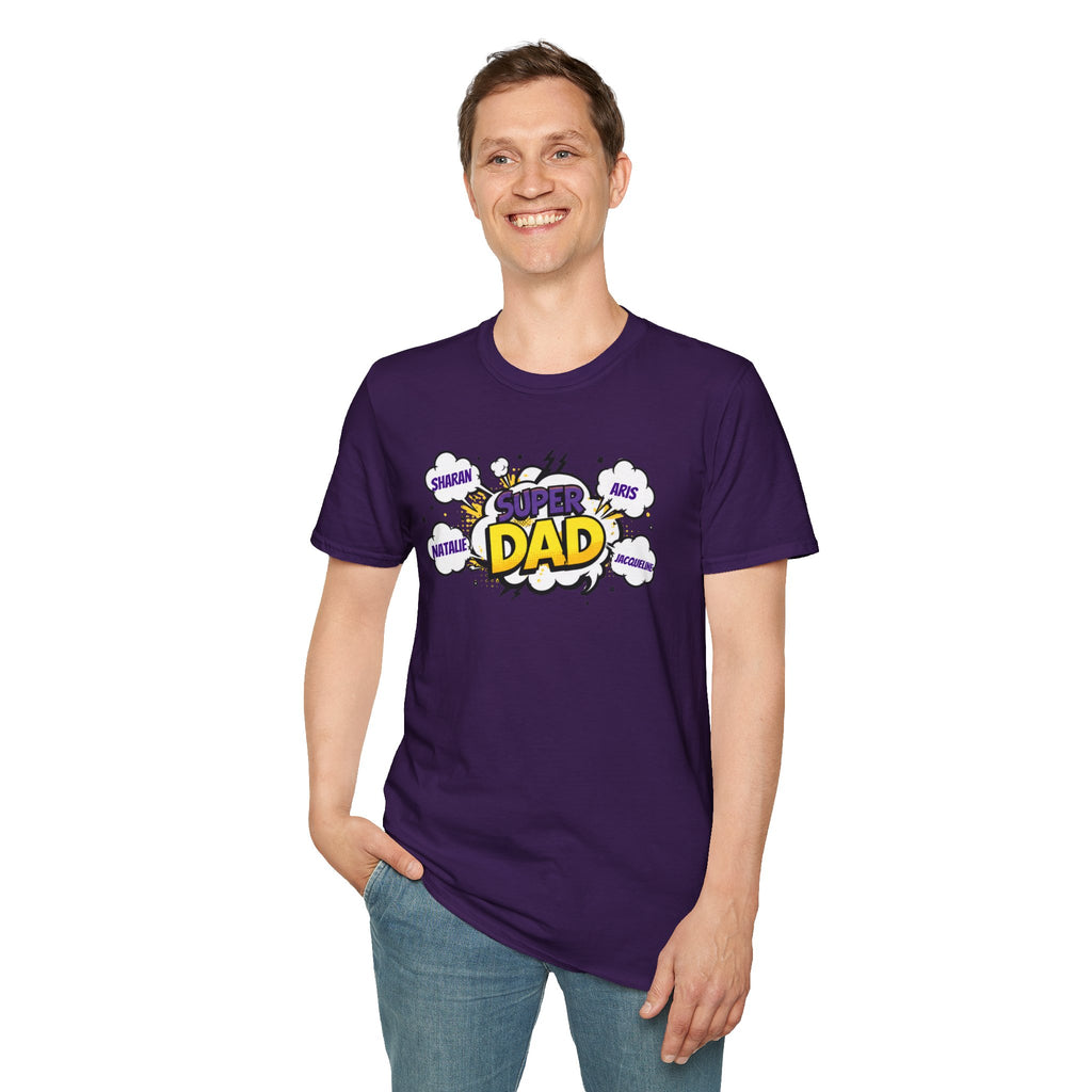 Super Dad Comic T-Shirt – Funny Father’s Day Gift