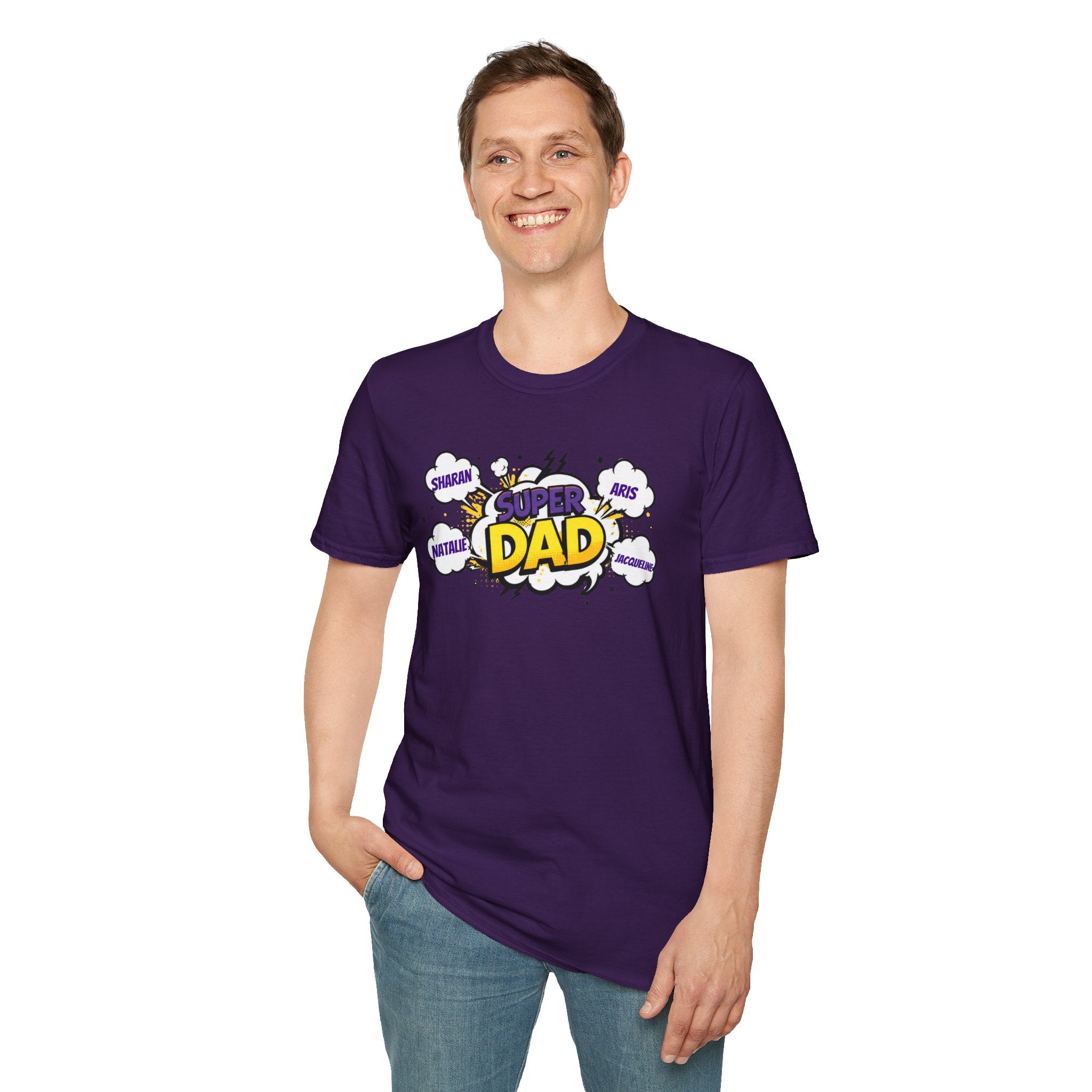 Super Dad Comic T-Shirt – Funny Father’s Day Gift