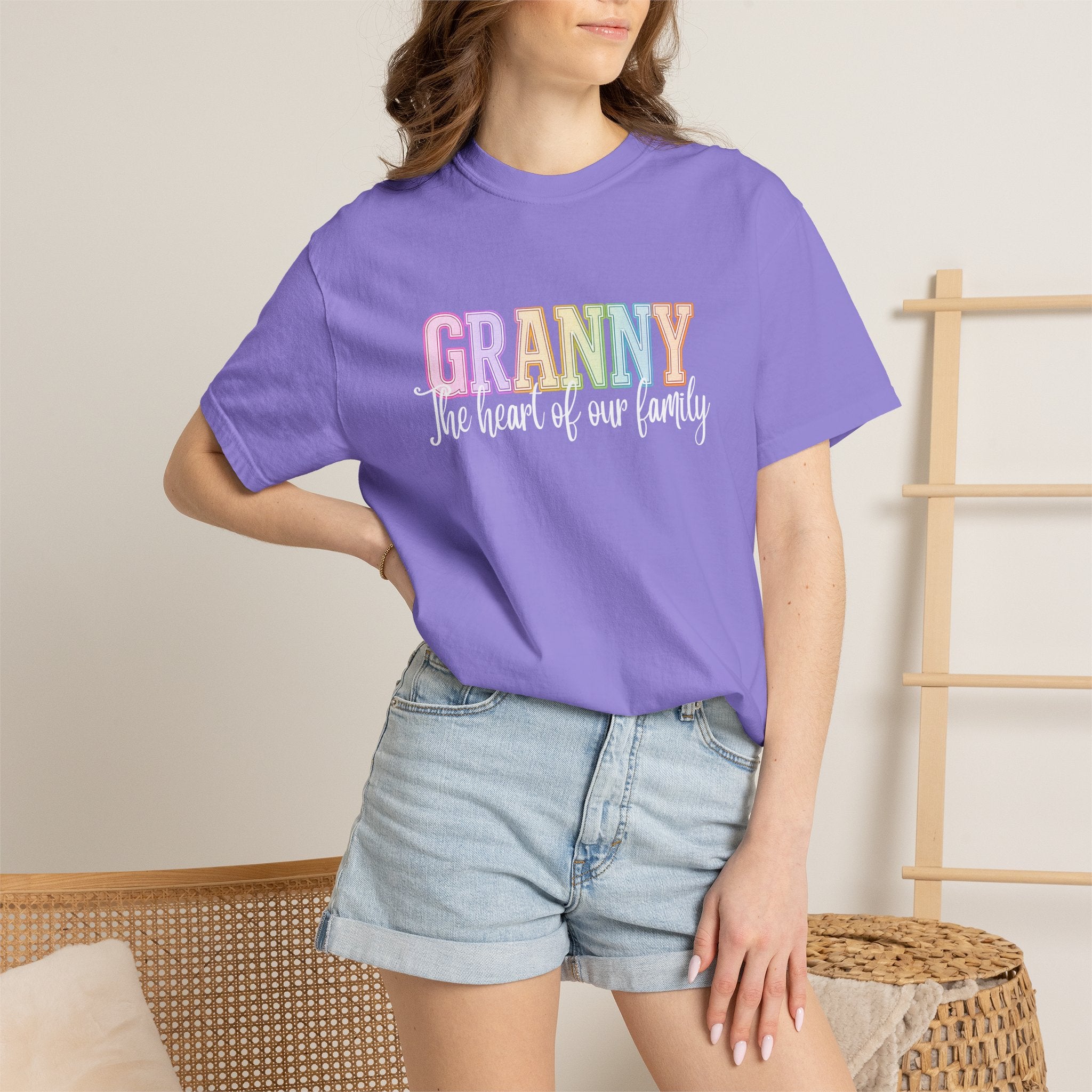 GRANNY the heart of our family Tee