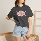 Mummy Heart Graphic T-Shirt — Cute Pastel ‘MUMMY’ Design, Mother’s Day Gift