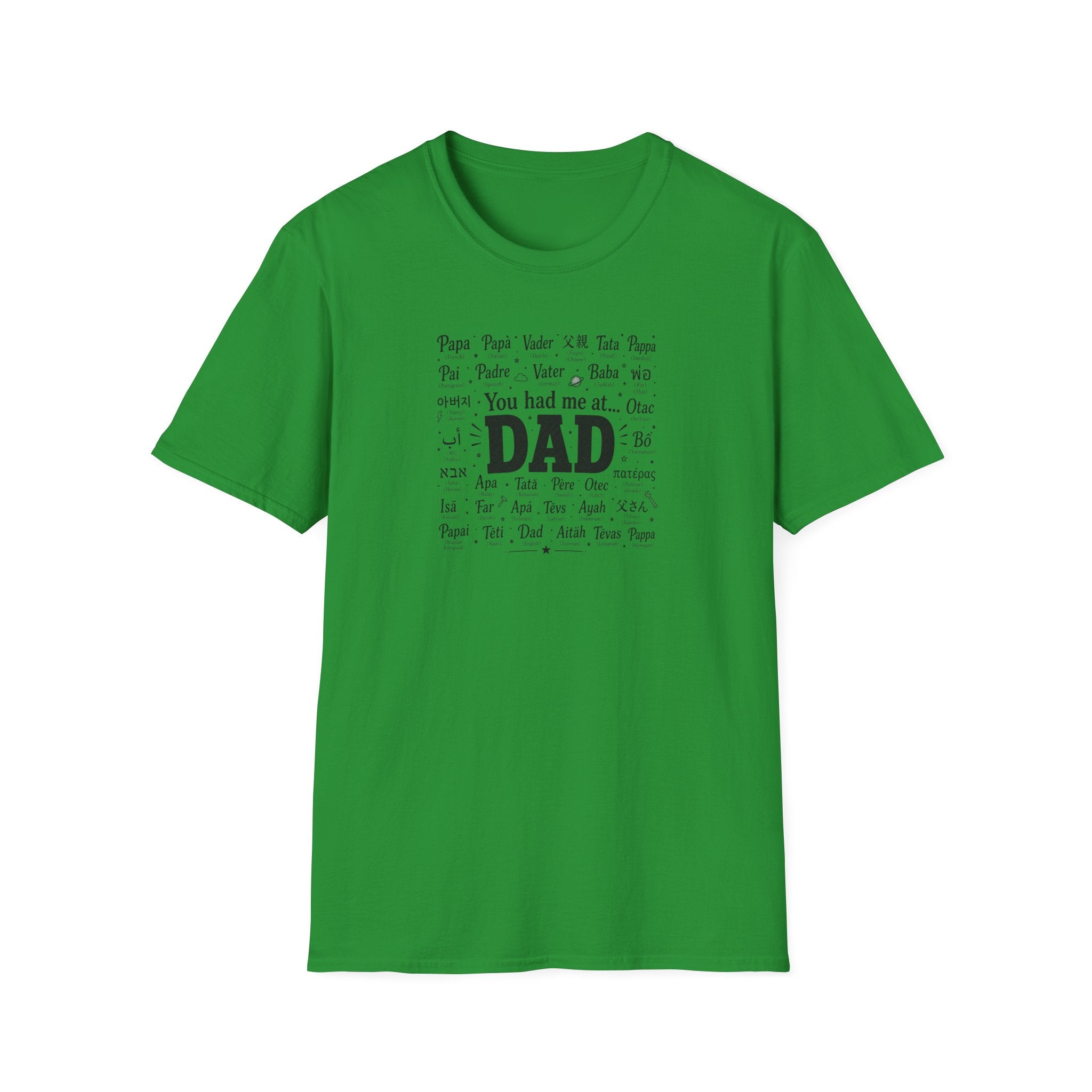 Dad Word Cloud T-Shirt — "You Had Me at Dad" Father's Day Gift