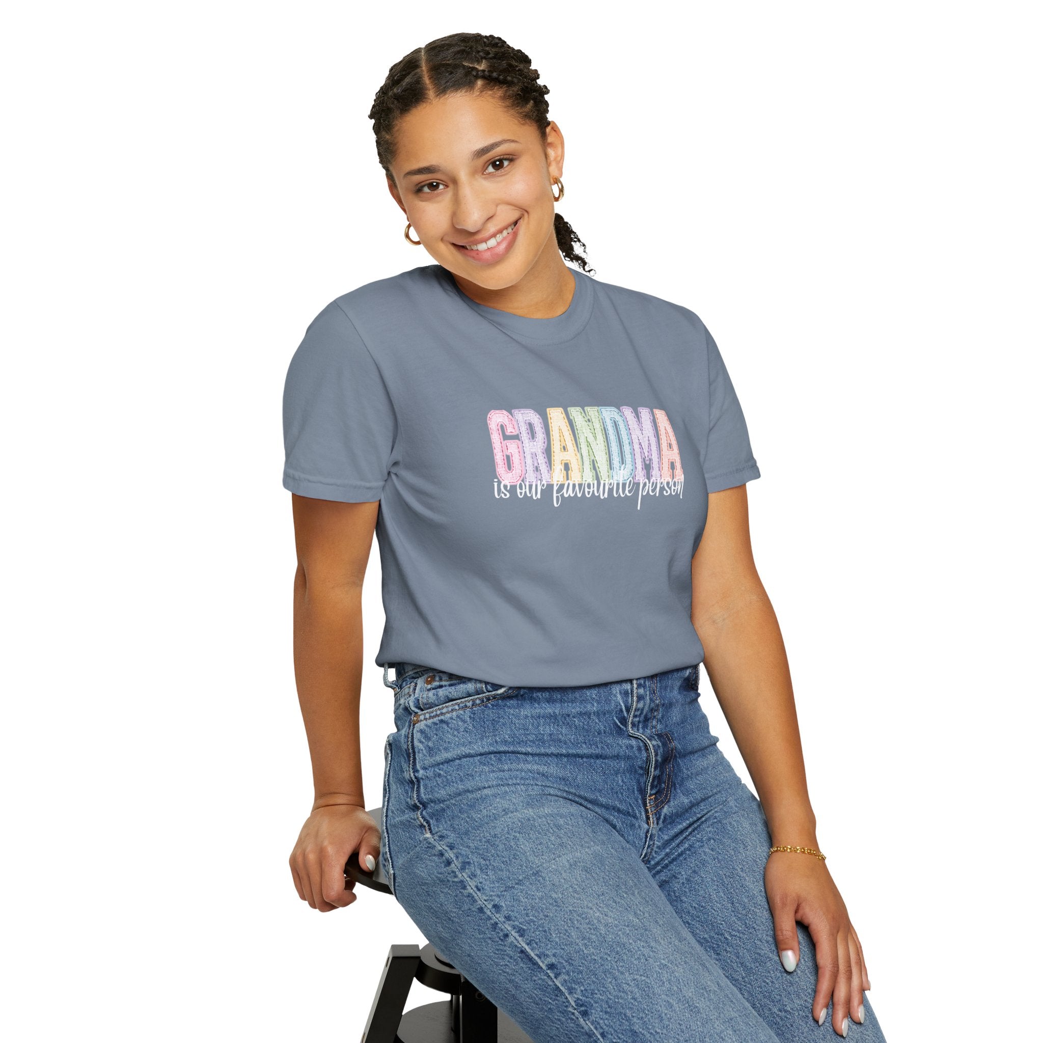 Grandma Pastel Rainbow T-Shirt — Cute Grandma Gift, Mother's Day Tee