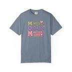 Mom Overload T-Shirt — "Mess, Overload, Mother Love" Cute Mom Graphic Tee