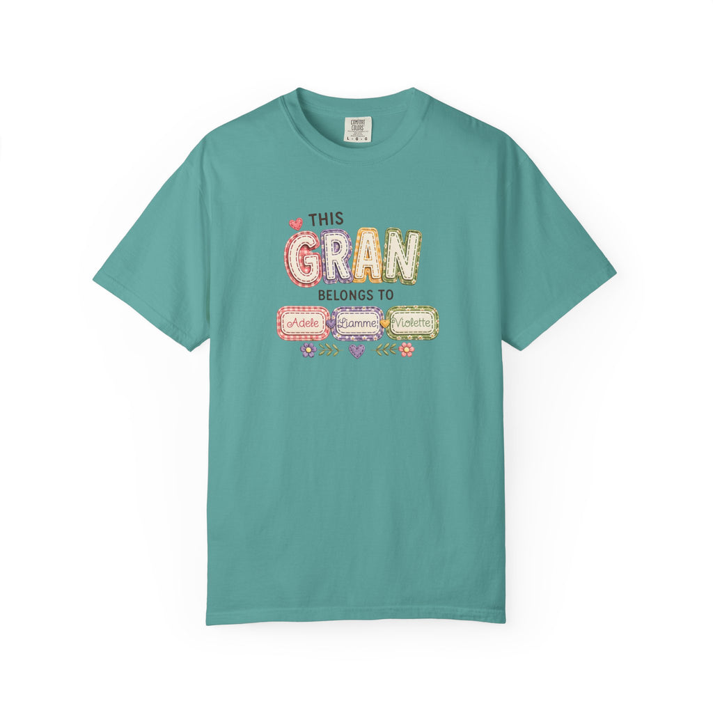 Gran Belongs To T-Shirt — Personalized "This Gran Belongs To" Family Names Tee