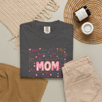 Mom Hearts Graphic T-Shirt — Cute Pink 'You had me at MOM' Mother's Day Tee
