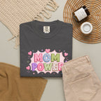 Mom Power T-Shirt — Cute Pastel Heart Mother's Day Tee