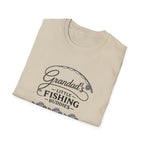 Granddad's Little Fishing Buddies T-Shirt — Grandpa & Kids Fishing Gift