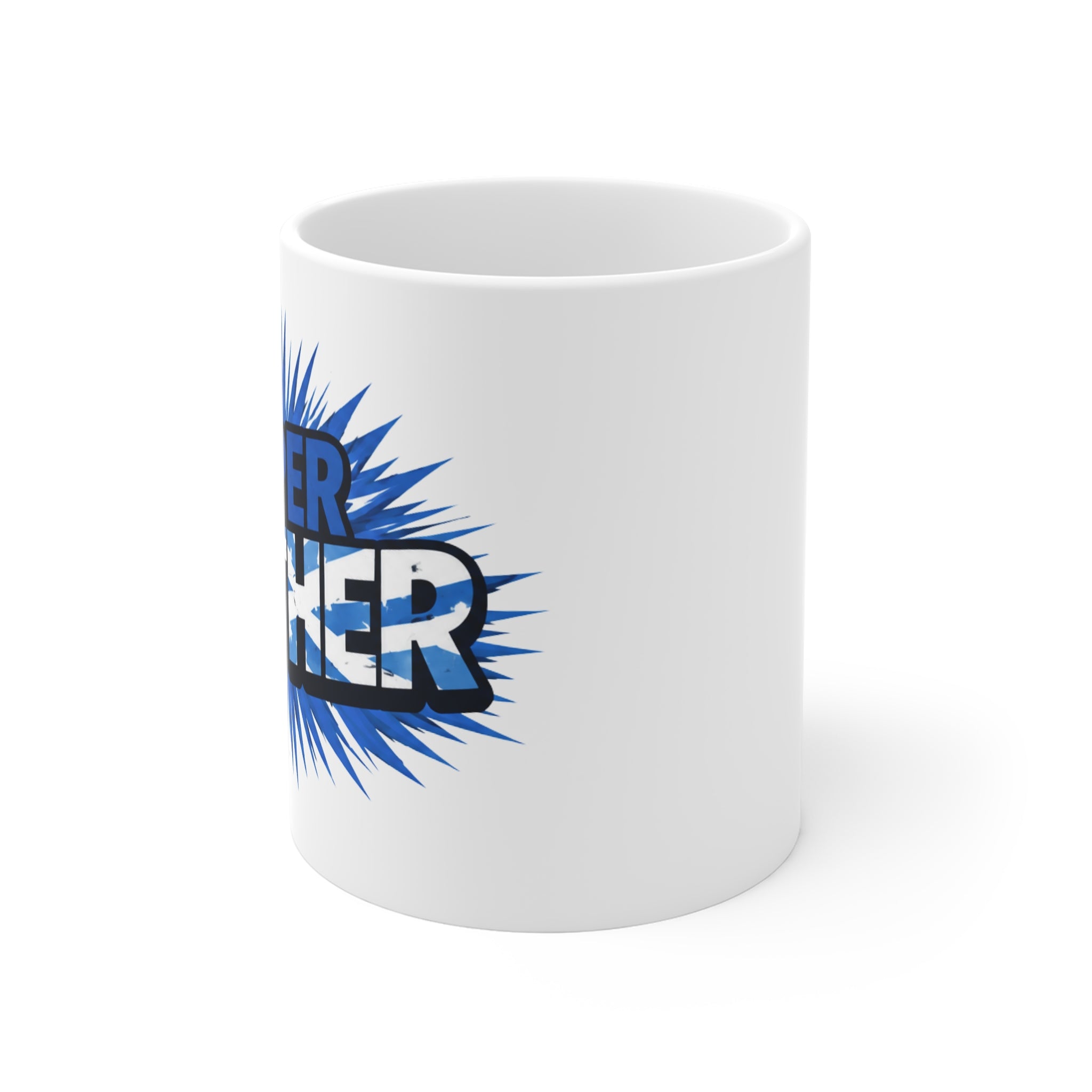 Super FAITHER Scottish Flag Mug